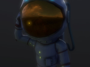 spase wooman 3D 모델