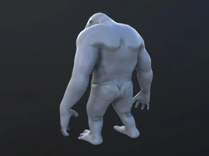 トロル01 3Dモデル