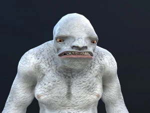 トロル01 3Dモデル