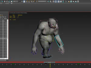 トロル01 3Dモデル