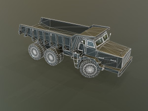 maz 530 3D Model