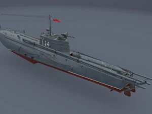 torpedo boat g-5 3D Model