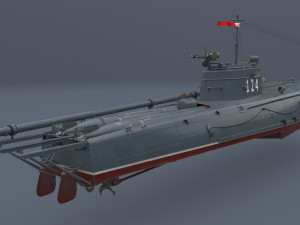 torpedo boat g-5 3D-Modell
