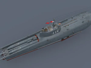 torpedo boat g-5 3D Model