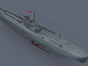 torpedo boat g-5 3D Model