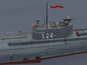 torpedo boat g-5 3D-Modell