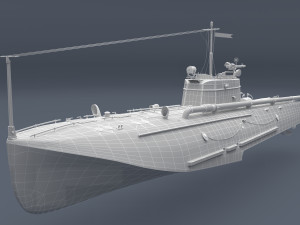 torpedo boat g-5 3D-Modell