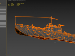 torpedo boat g-5 3D-Modell