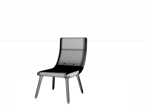 chair 3D मॉडल