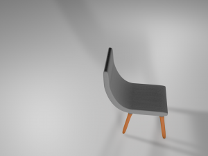 chair 3D मॉडल