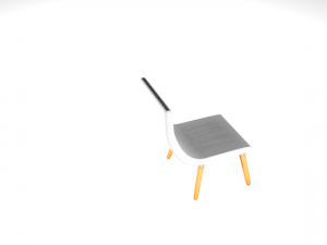chair 3D मॉडल