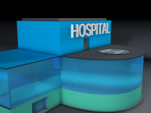 hospital 3D Модель