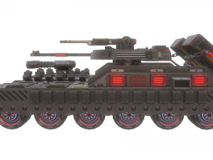 sci-fi tank 3D Model