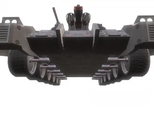 sci-fi tank 3D Model
