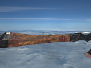 metal axe 3D 模型
