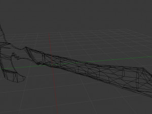 metal axe 3D 模型
