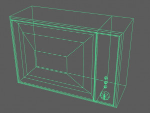 old soviet tv 3D 모델