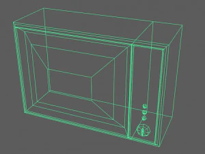 old soviet tv 3D Model
