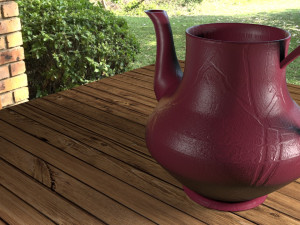 ceramiczny czajniczek Model 3D
