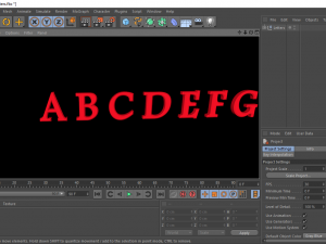 english alphabet letter 3D Модель