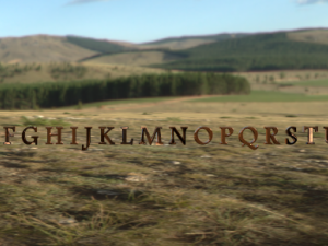 english alphabet letter 3D Модель