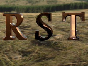 english alphabet letter 3D Модель