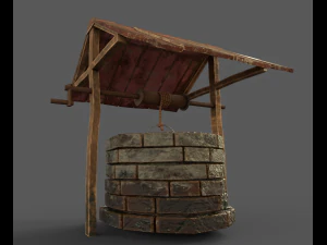 stone well 3D Model
