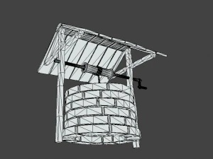 stone well 3D Model