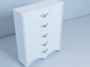 small wardrobe 3D Model