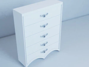 छोटी अलमारी 3D मॉडल