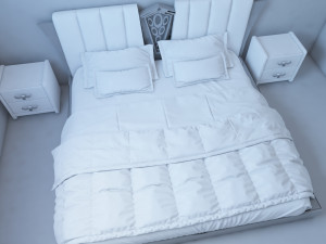 combo bed 3D 모델