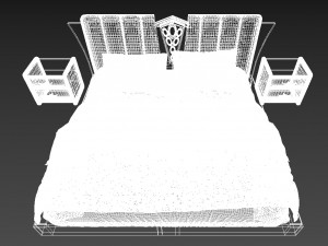 combo bed 3D 모델