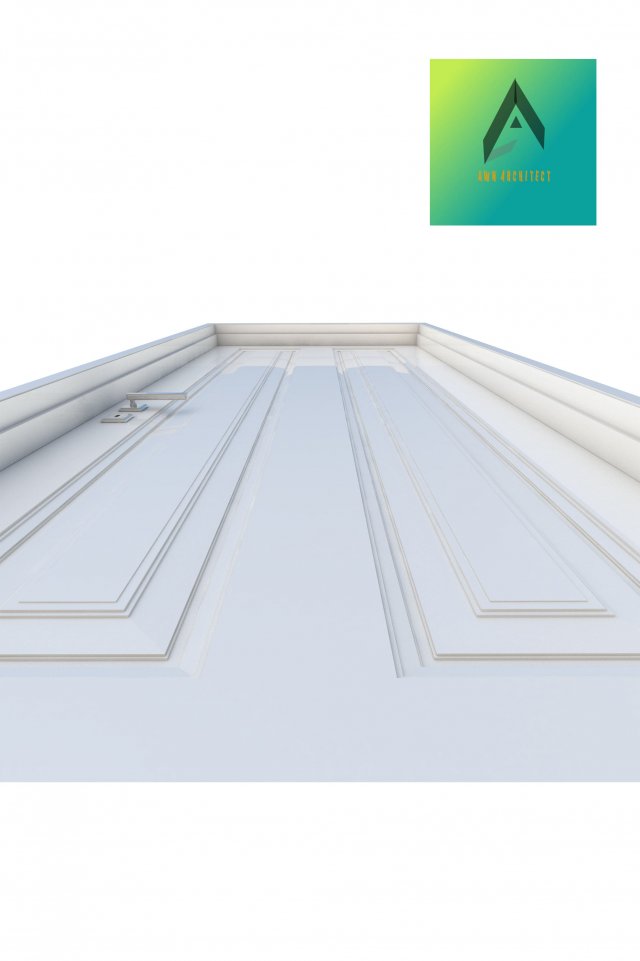 room door type 1 3D Model .c4d .max .obj .3ds .fbx .stl .blend 