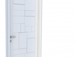 room door type 2 Modelo 3D