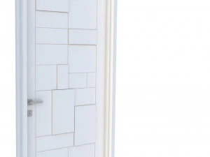 room door type 2 3D Model