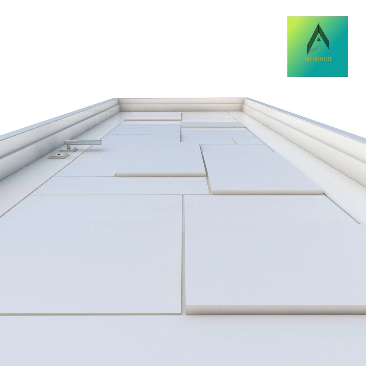 room door type 2 3D Model .c4d .max .obj .3ds .fbx .stl .blend