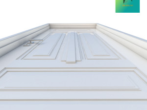 room door type 3 Modelo 3D