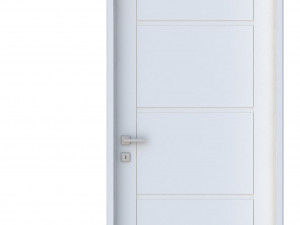room door type 4 3D Model