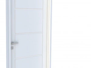 room door type 4 3D Model