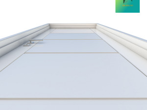 room door type 4 3D Model