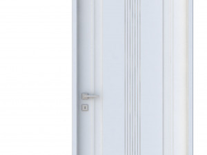room door type 5 Modello 3D