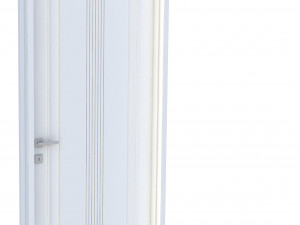 room door type 5 Modello 3D