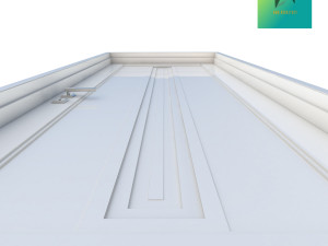 room door type 6 Model 3D