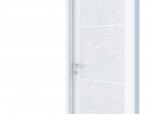 room door type 8 3D Model