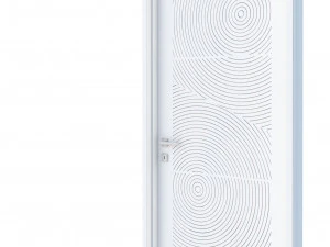 room door type 8 3D Model