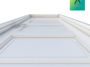 room door type 9 3D Model