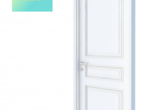 room door type 12 Modello 3D
