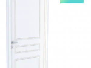 porta do quarto tipo 14 Modelo 3D