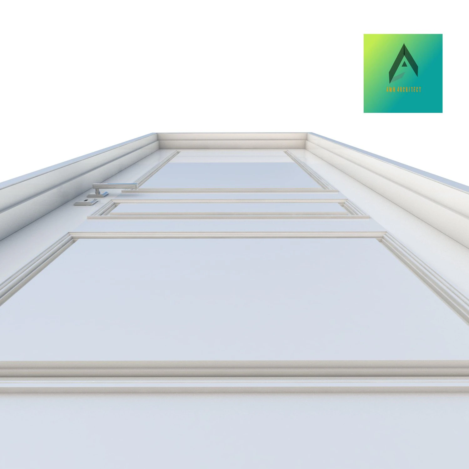 porta do quarto tipo 14 Modelo 3D .c4d .max .obj .3ds .fbx .stl .blend 