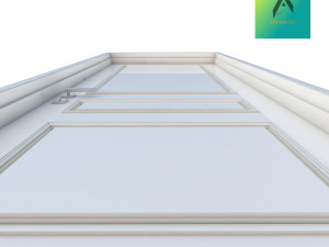 room door type 14 3D Model